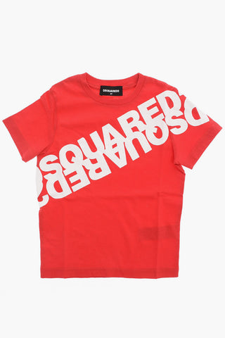 Logo Print RELAX Crewneck T-Shirt