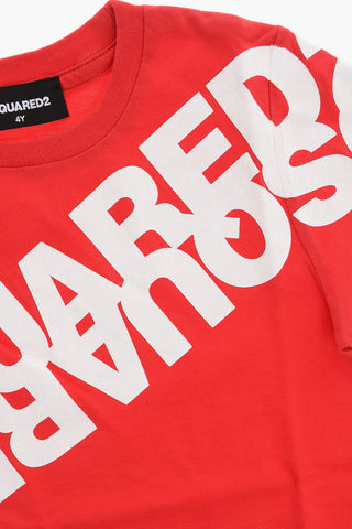 Logo Print RELAX Crewneck T-Shirt