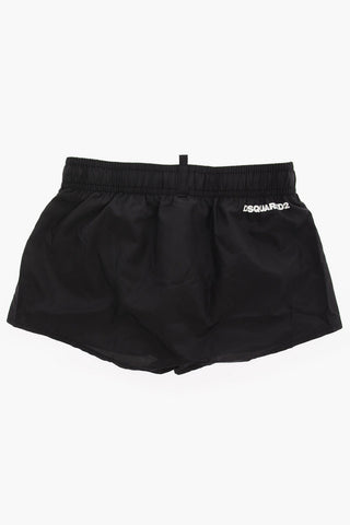 Logo Print Board Shorts Beachwear