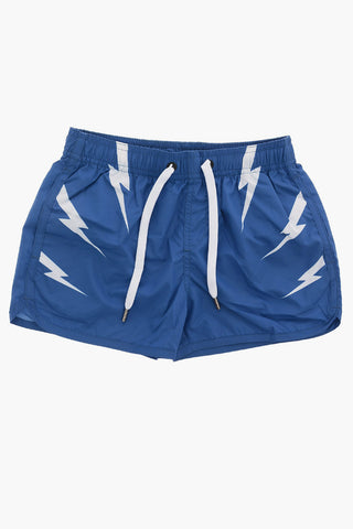 Drawstring TIGER BOLTS Board Shorts Swimwear