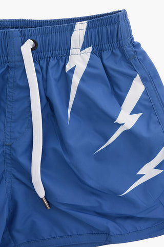 Drawstring TIGER BOLTS Board Shorts Swimwear