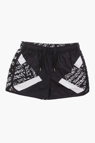 Drawstring MODERNIST GRAFFITI Board Shorts Swimwear