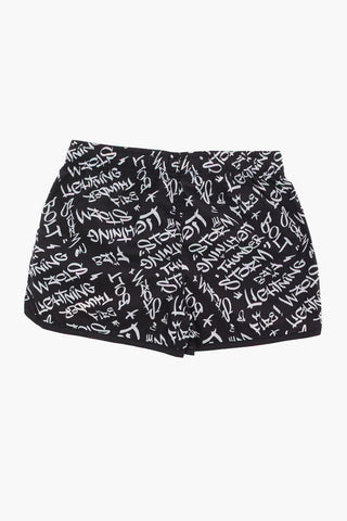 Drawstring MODERNIST GRAFFITI Board Shorts Swimwear