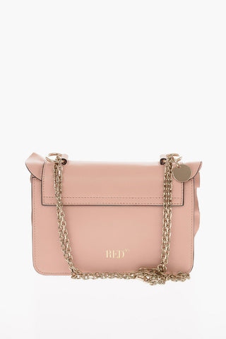 Soft leather ROCK RUFFLES Shoulder Bag with Adjustable Shoulder Chain
