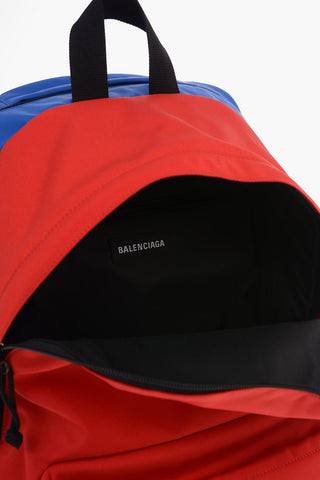 Fabric DOUBLE Backpack with Adjustable Shoulder Strap 