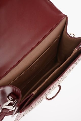 Studded Leather Mini Crossbody Bag