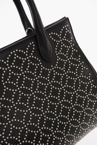 Studded Leather Mini Shoulder Bag