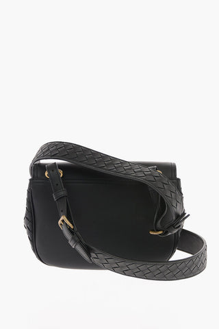 Soft Leather BV LUNA Saddle Bag with Removable Shoulder Strap