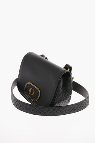 Soft Leather BV LUNA Saddle Bag with Removable Shoulder Strap