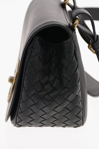 Soft Leather BV LUNA Saddle Bag with Removable Shoulder Strap