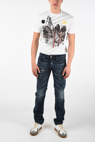19cm Stonewashed SAFADO-X Straight Fit Jeans L32