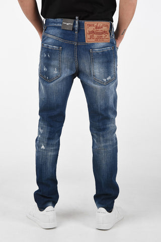 Jeans STRAIGHT LEG BOOT CUT Distressed 16cm