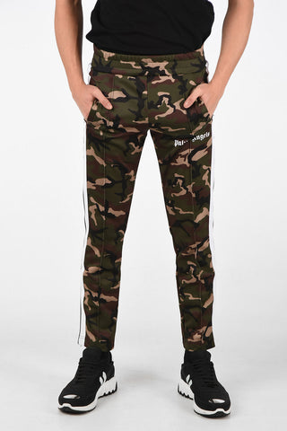 Camouflage Single Pleat SLIM TRACK Joggers 
