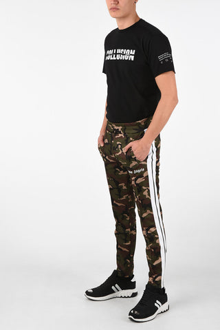 Camouflage Single Pleat SLIM TRACK Joggers 