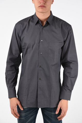 FOREVER Cotton Classic Collar Shirt with Pocket