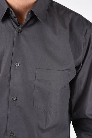 FOREVER Cotton Classic Collar Shirt with Pocket