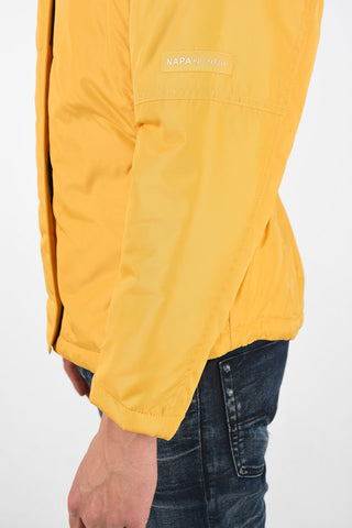 MARTINE ROSE A-SAND MIMOSA hidden closure blouson