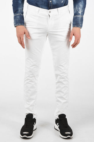 ARMANI EXCHANGE Mid Waist Straight Fit pants