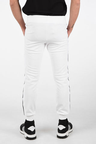 Single Pleat TRACK Joggers with Elastic Waist Band