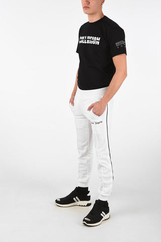 Single Pleat TRACK Joggers with Elastic Waist Band