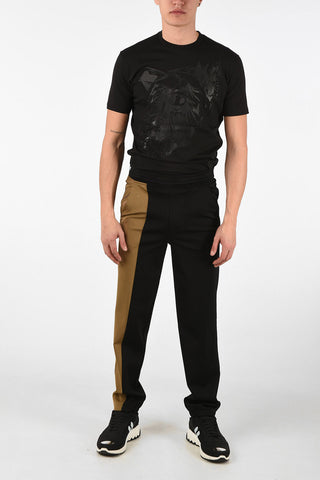 Slim Fit Low Rise BI-COLOUR  Joggers 