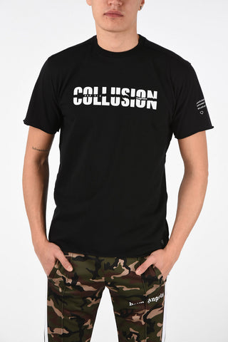 Cotton Printed COLLUSION T-Shirt