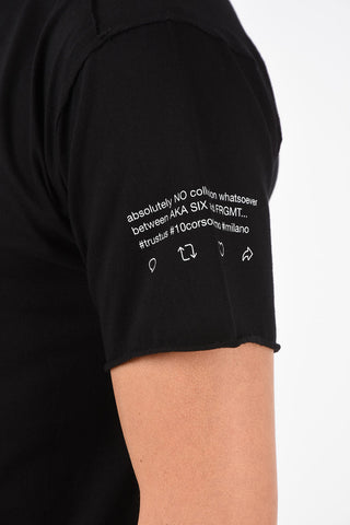 Cotton Printed COLLUSION T-Shirt