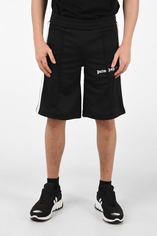 ELastic Waist TRACK SHORTS with Contrasting Side Bands