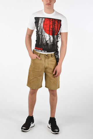 Denim Regular Fit D-WILLOH Shorts