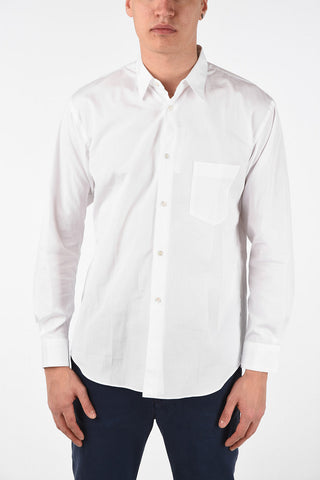 FOREVER Cotton Classic Collar Shirt with Pocket