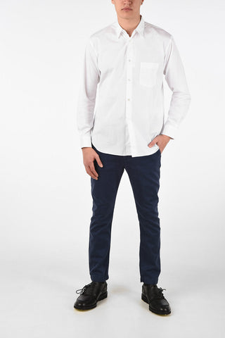 FOREVER Cotton Classic Collar Shirt with Pocket