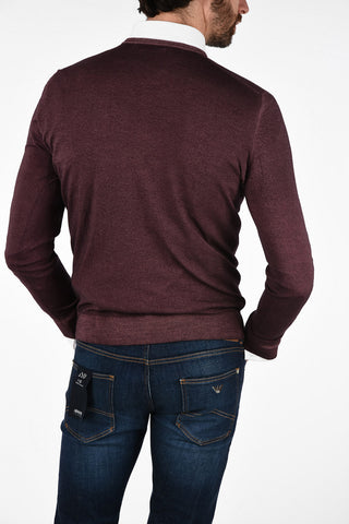 ID virgin wool crew-neck sweater