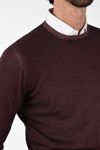 ID virgin wool crew-neck sweater