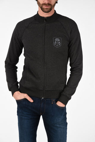 ID Side Pockets CRAV TANH Sweatshirt with Zip Closure