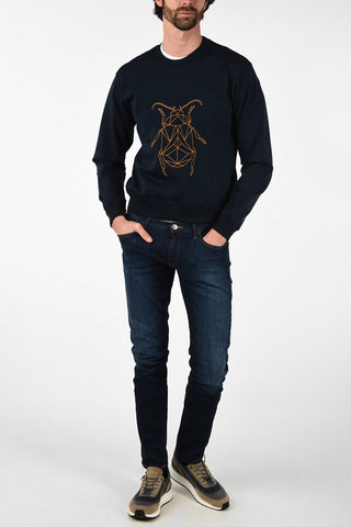 CC COLLECTION Print TDT OURENSE crew-neck sweatshirt