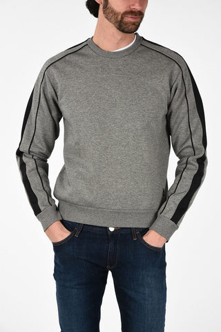 CC COLLECTION Jersey MATIAS Crewneck Sweatshirt with Contrasting Bands