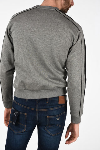 CC COLLECTION Jersey MATIAS Crewneck Sweatshirt with Contrasting Bands
