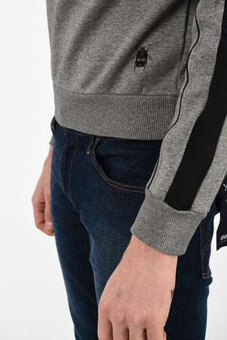 CC COLLECTION Jersey MATIAS Crewneck Sweatshirt with Contrasting Bands