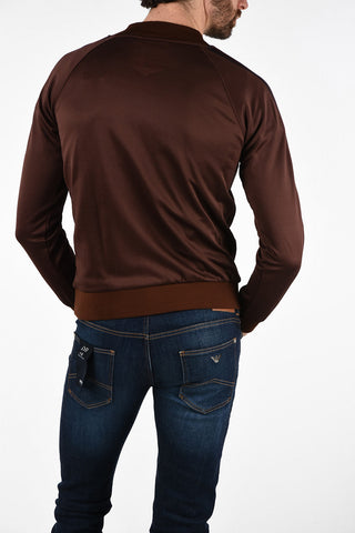 ID Logo Side Band TEC sweatshirt With Zip Closure