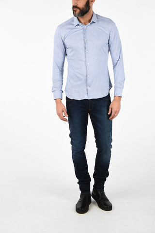 CC COLLECTION SLIM spread collar shirt
