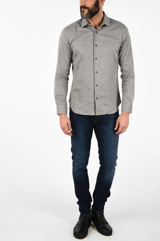 CC COLLECTION SLIM spread collar shirt