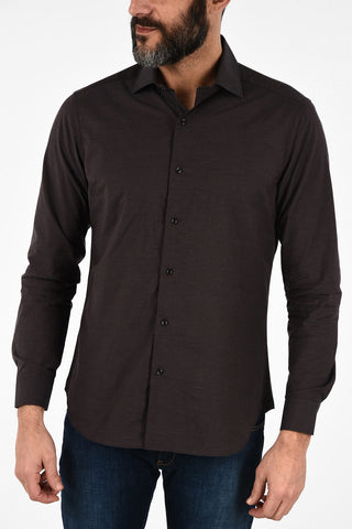 CC COLLECTION SLIM spread collar shirt