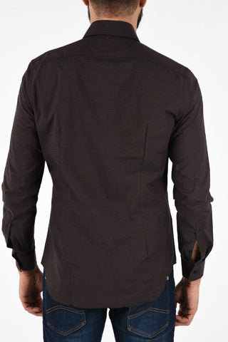 CC COLLECTION SLIM spread collar shirt