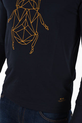CC COLLECTION printed jersey long sleeve t-shirt