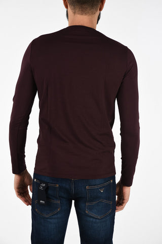 CC COLLECTION Velvet Embroidery T-shirt
