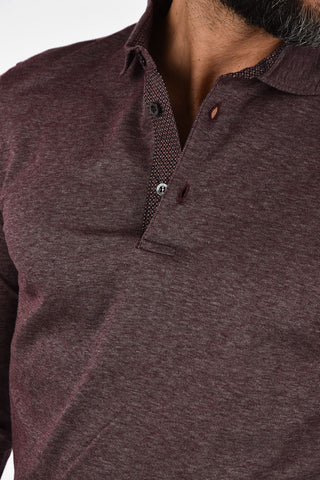 Long Sleeve 3 Button polo