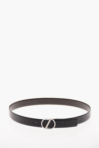 ZZEGNA  Leather Reversible Belt 35mm