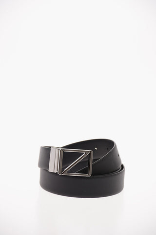 ZZEGNA Leather Reversible Belt 35mm