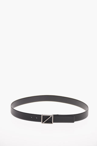 ZZEGNA Leather Reversible Belt 35mm