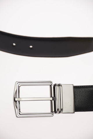 EZ LUXURY Reversible Leather Belt 30mm
